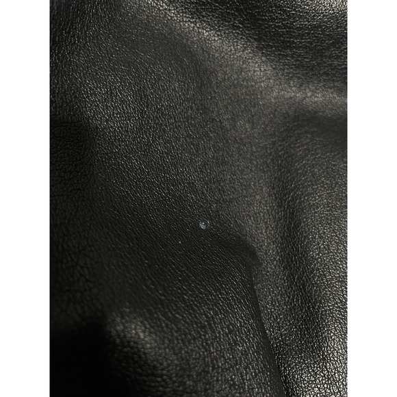 VTG 90s Oakland Raiders Rare Leather Bomber Jacket Game‎ Day Essex MFG Mens XL - Picture 16 of 16